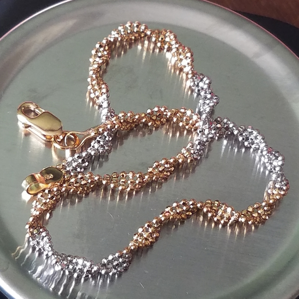 18k Saudi Gold Bracelet